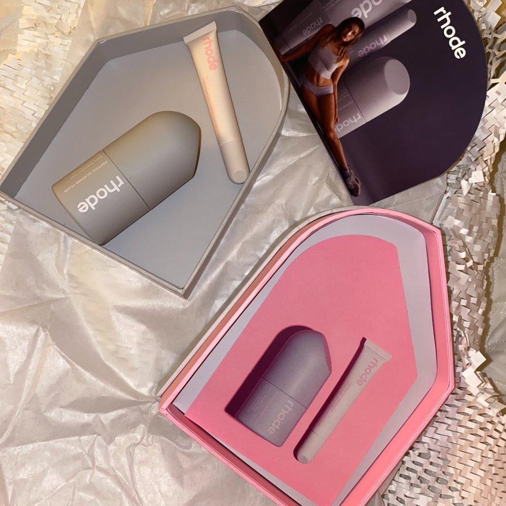 RHODE SKIN Limited Edition Birthday Duo - Vanilla Cake + Glazing Fluid